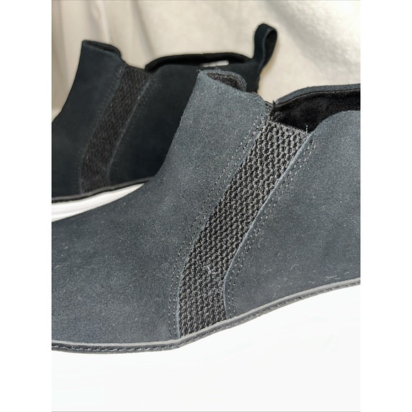 Tom's Bryce Women's Black Suede Hi-top Sneaker Bootie 9 1/2 M New - Picture 5 of 10